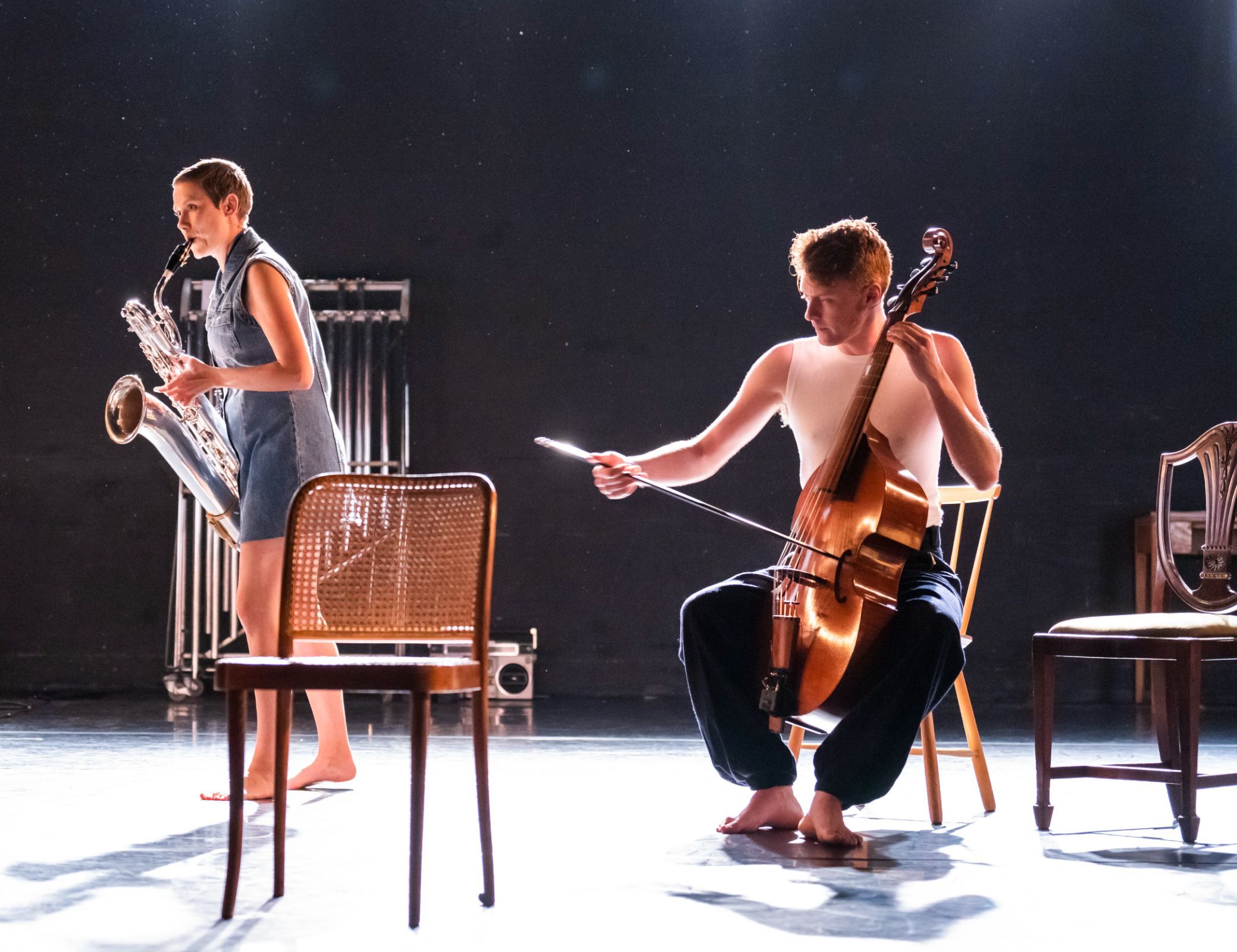 Sally Swanson und Jacob Garside &copy; Tristram Kenton