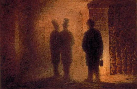Viktor Hartmann (1834-1873), <i>Les Catacombes de Paris</i> &copy; domaine public