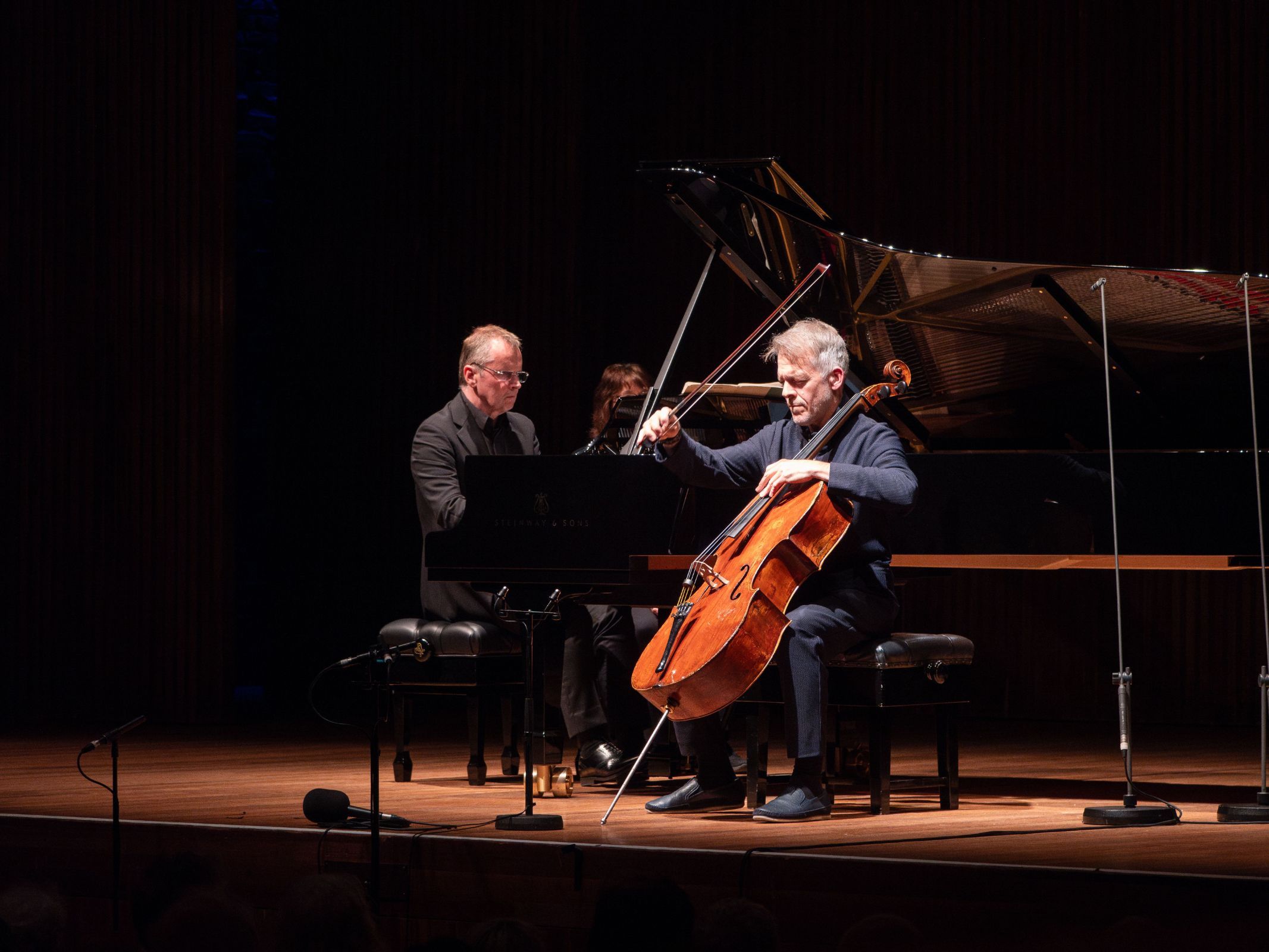 Steven Osborne and Alban Gerhardt &copy; Angus Cooke