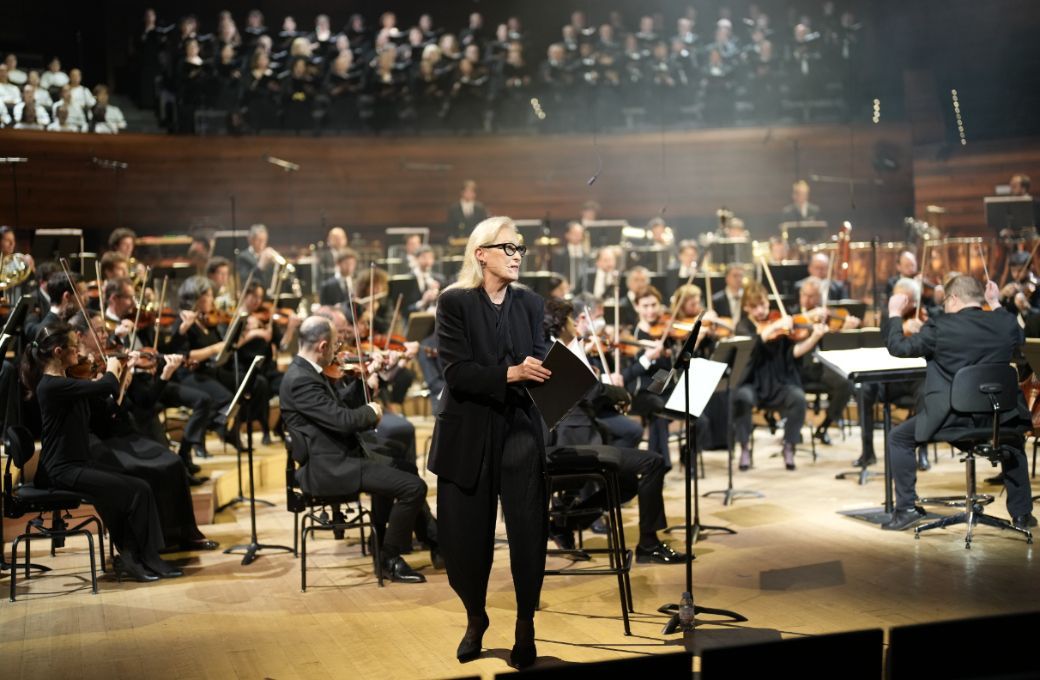 Meryl Streep, récitante du <i>Dream Requiem</i> de Rufus Wainwright © Christophe Abramowitz / Radio France