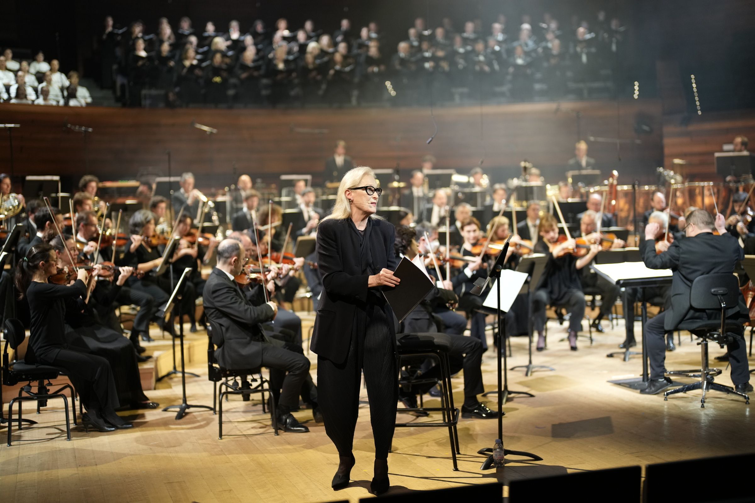 Meryl Streep, récitante du <i>Dream Requiem</i> de Rufus Wainwright © Christophe Abramowitz / Radio France