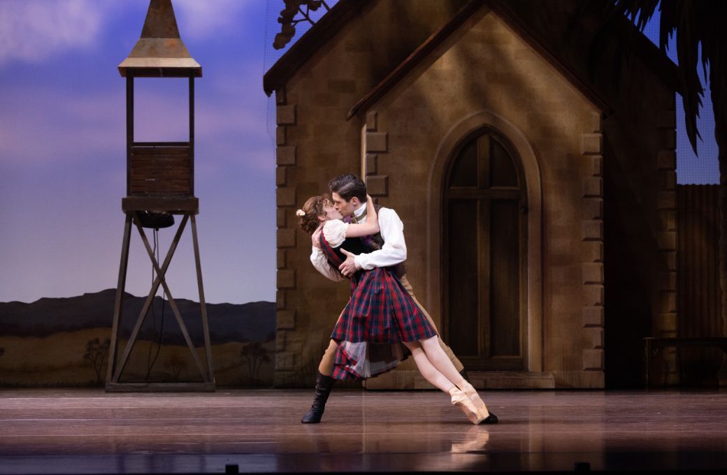Laura Tosar as Mary and Alexander Idaszak as Henry in Greg Horsman's <i>Copp&eacute;lia</i> &copy; David Kelly