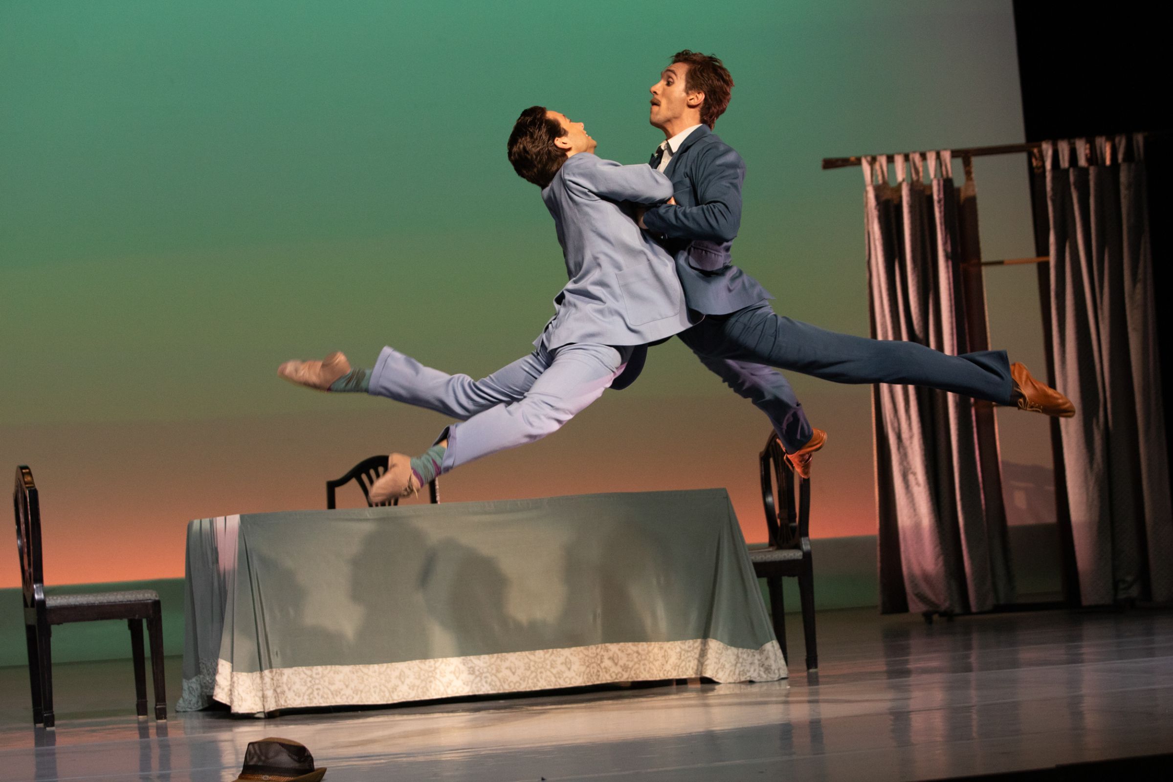Diogo de Oliveira and Marco Esposito in Anna Hop's <i>Husband and Wife</i> &copy; Ewa Krasucka
