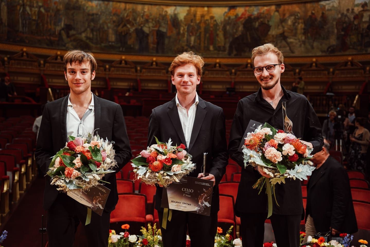 Winners of the 2022 Enescu Competition © Alex Damian