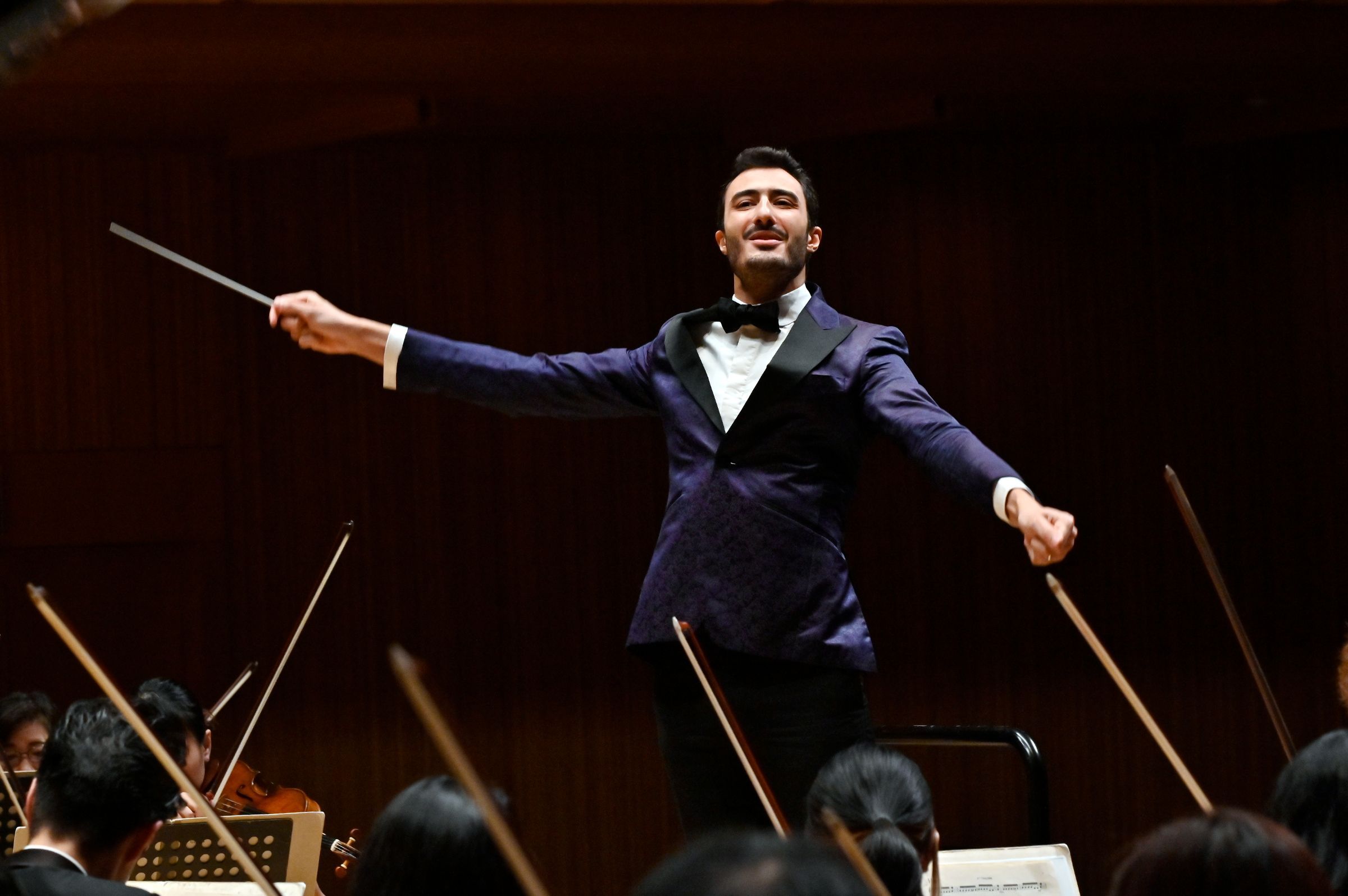 Samy Rachid, 2nd prize winner of the International Tokyo Conducting Competition © Theresa Puwal
