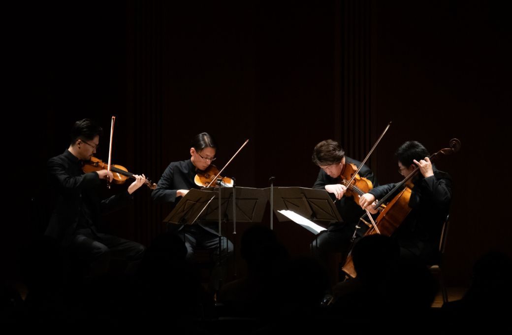 Verus String Quartet © Koji Iida | SUNTORY HALL