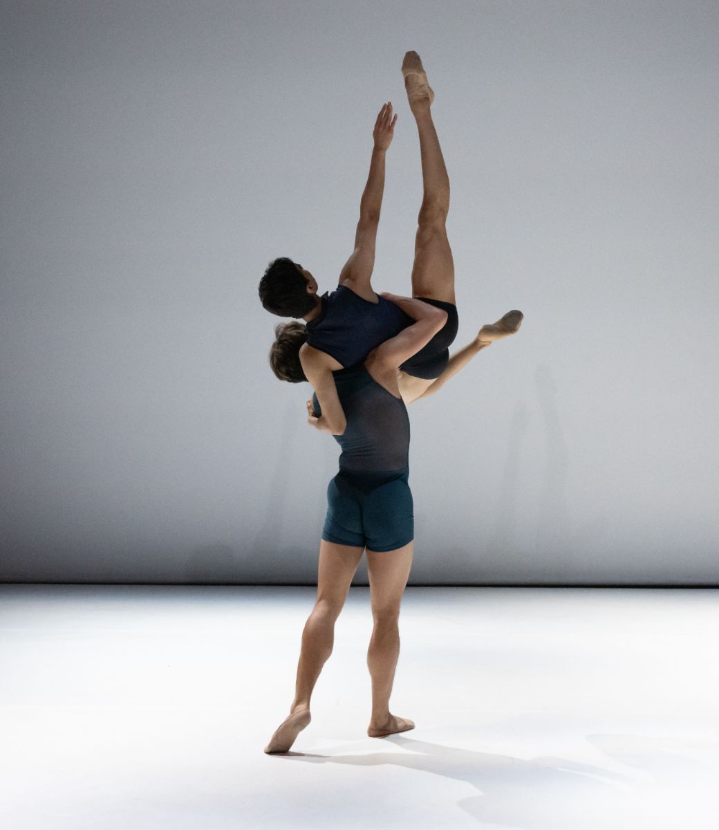 Jonah Glickman and Aayush Sharma in <i>Programmed to Collapse</i> © ASH