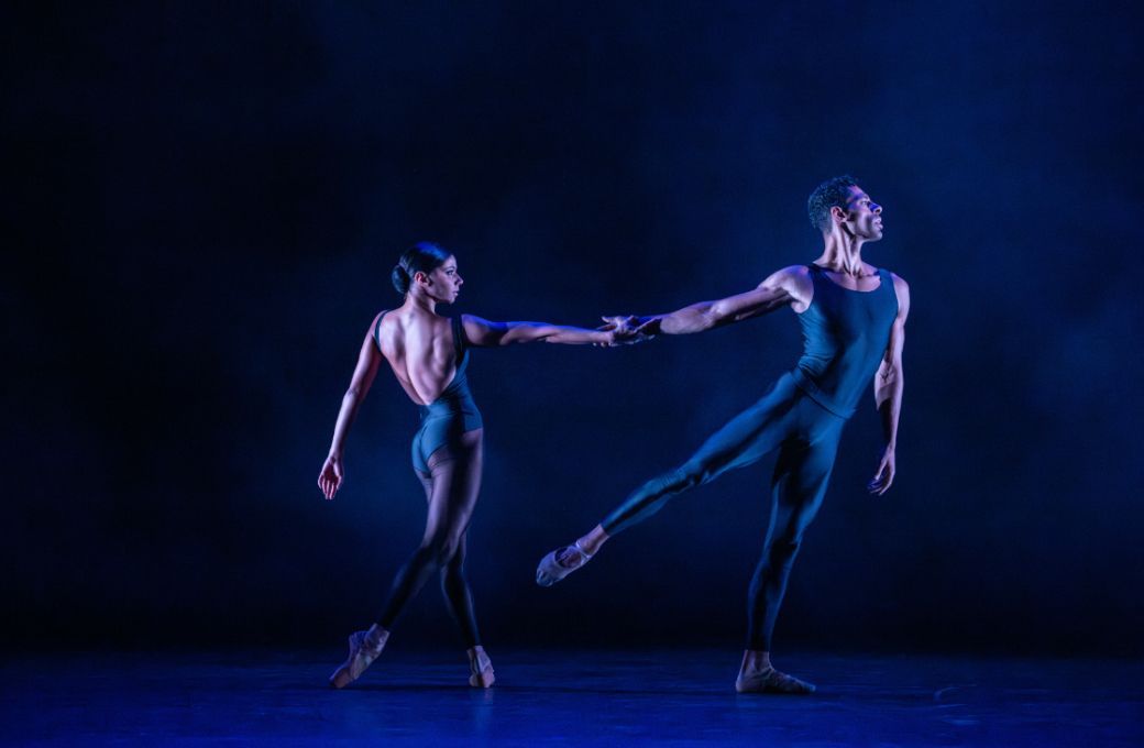 C&eacute;line Gittens and Tyrone Singleton in <i>Black Sabbath &ndash; The Ballet</i> &copy; Johan Persson