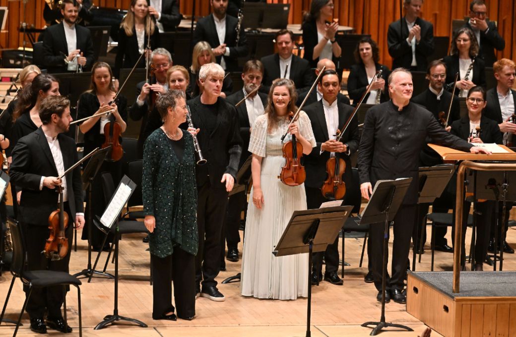 Sally Beamish, Martin Fröst, Janine Jansen and Gianandrea Noseda &copy; Mark Allan