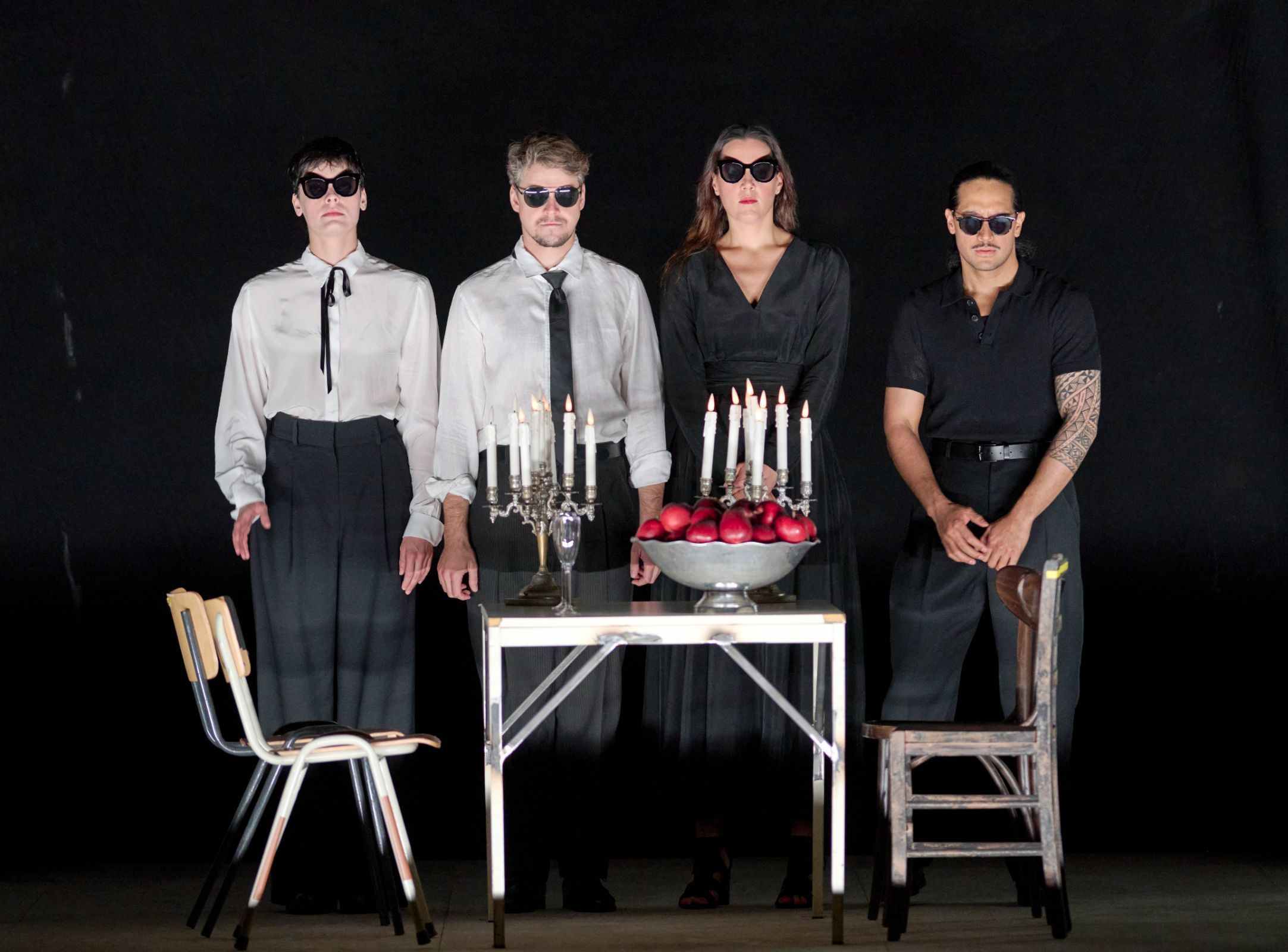 Emily D’Angelo, Peter Kellner, Federica Lombardi und Filipe Manu &copy; Wiener Staatsoper | Michael Pöhn