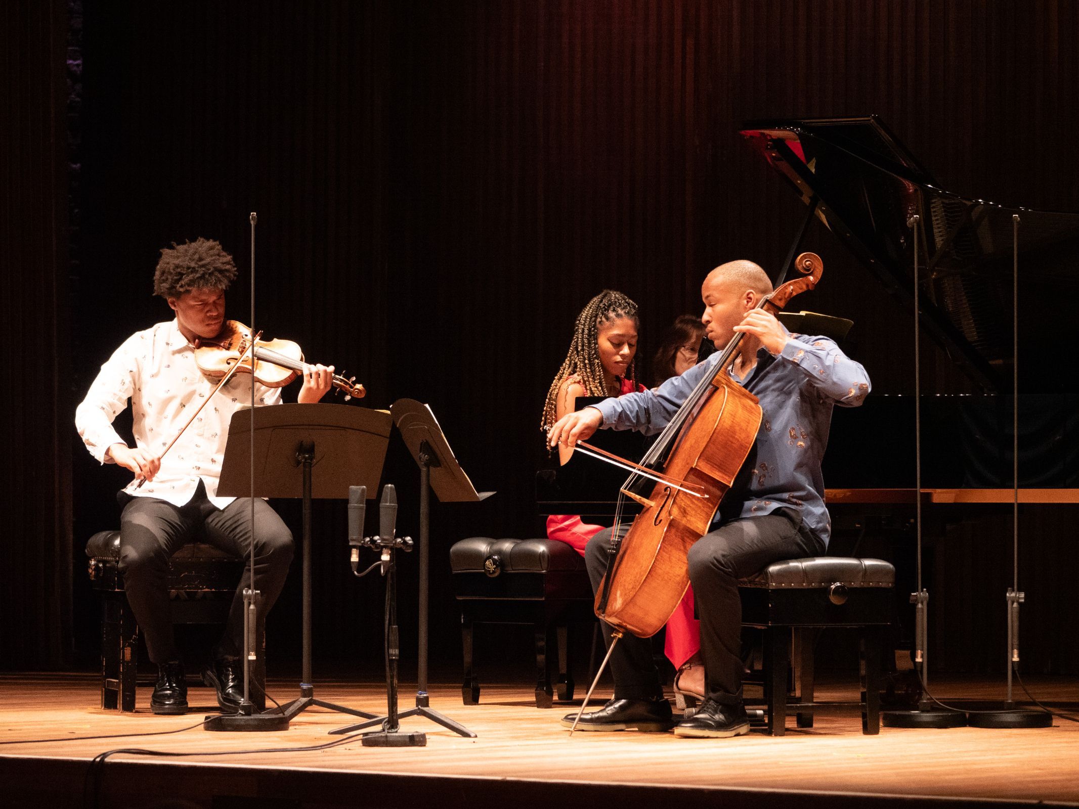 Braimah, Isata and Sheku Kanneh-Mason &copy; Marcus Roth | Britten Pears Arts