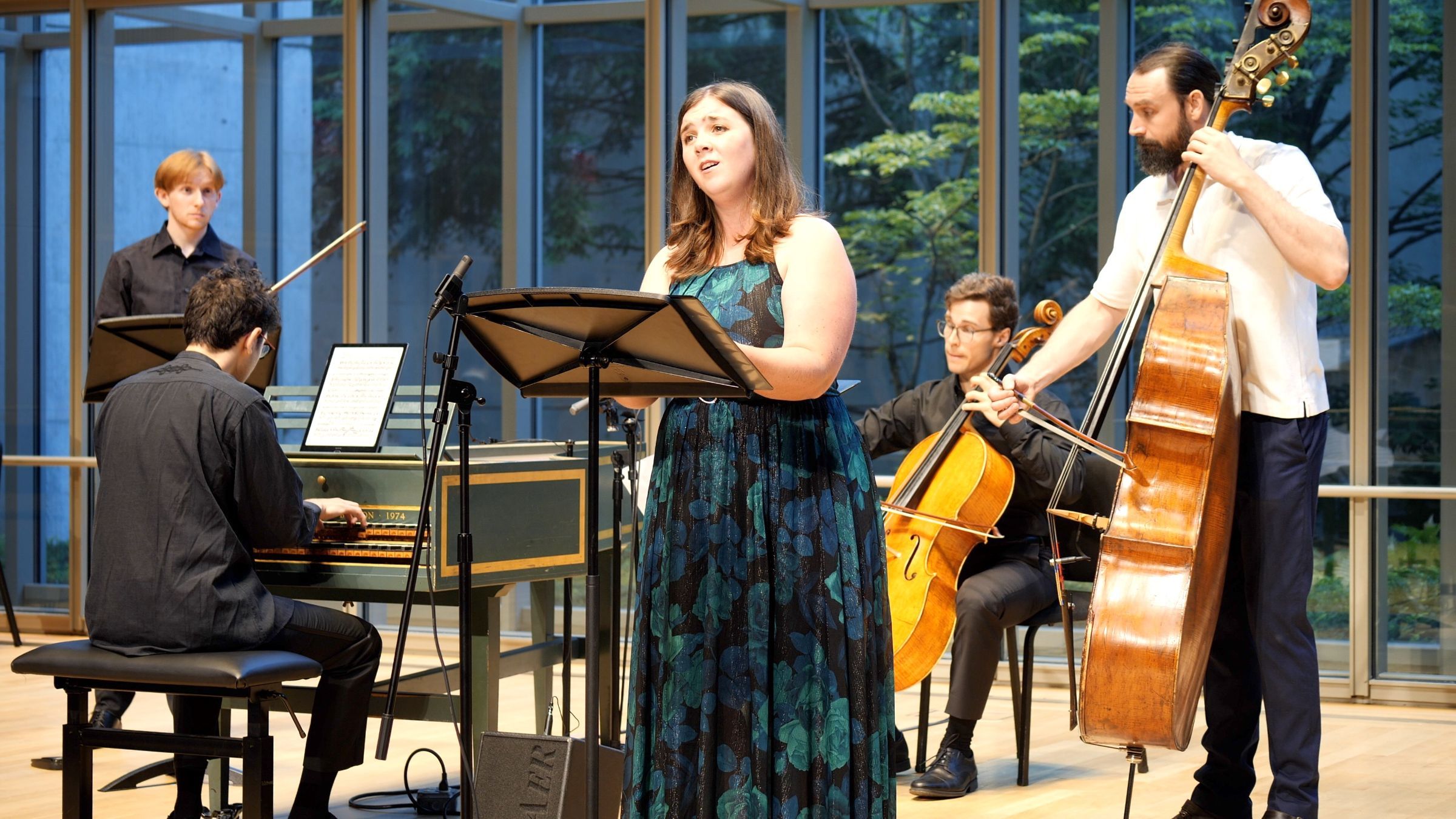 Sarah Shafer and ensemble © Courtesy of Chamberfest Cleveland