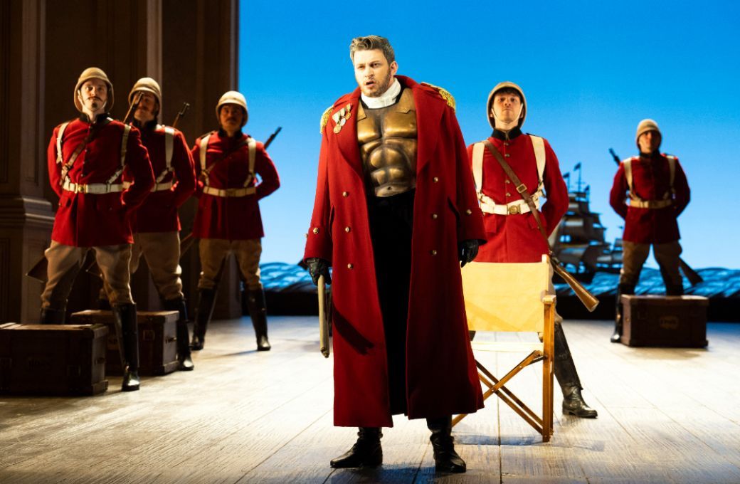 Aryeh Nussbaum Cohen (Giulio Cesare) © Glyndebourne Productions Ltd. Photo: Richard Hubert Smith