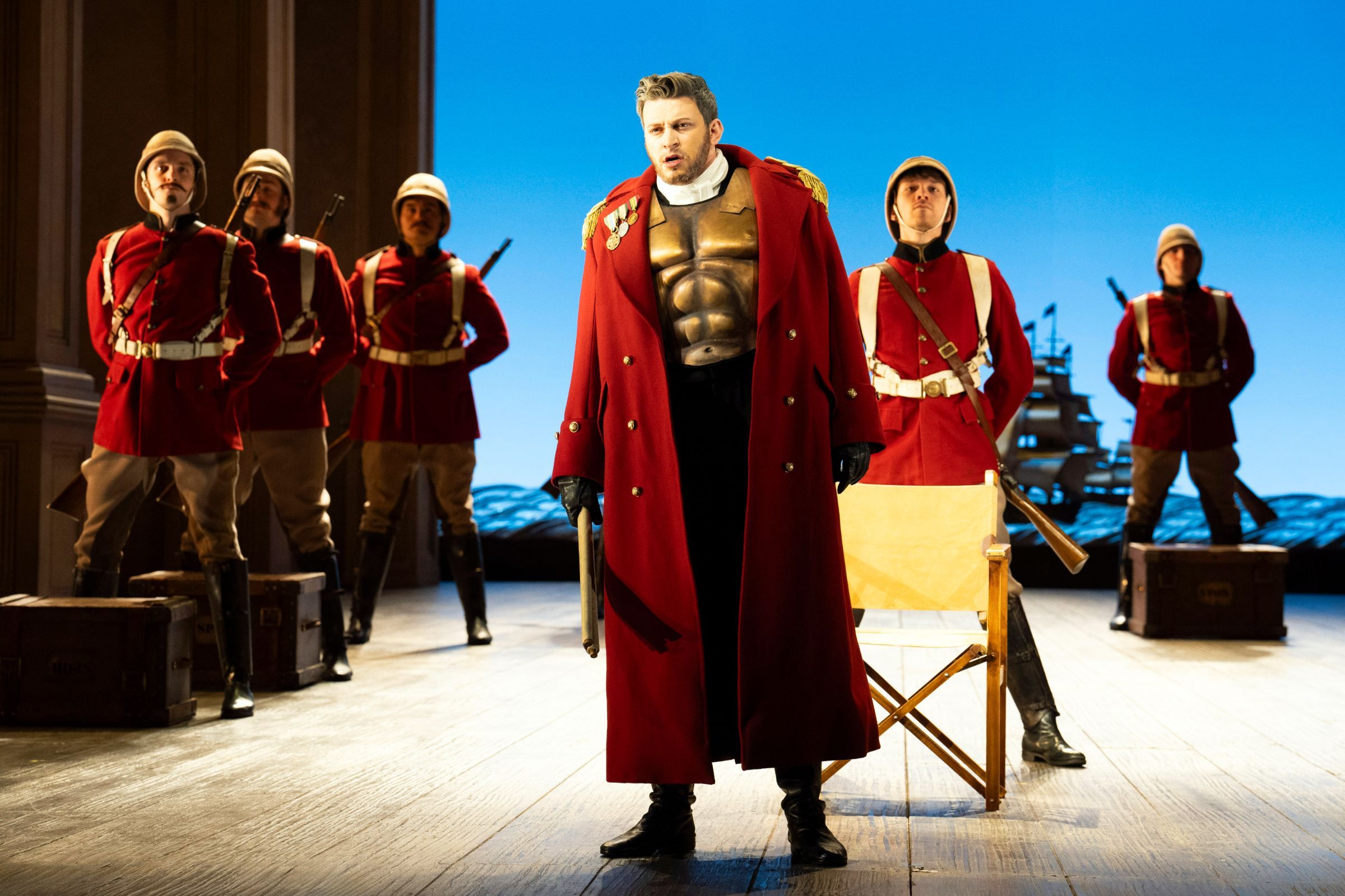 Aryeh Nussbaum Cohen (Giulio Cesare) &copy; Glyndebourne Productions Ltd. Photo: Richard Hubert Smith
