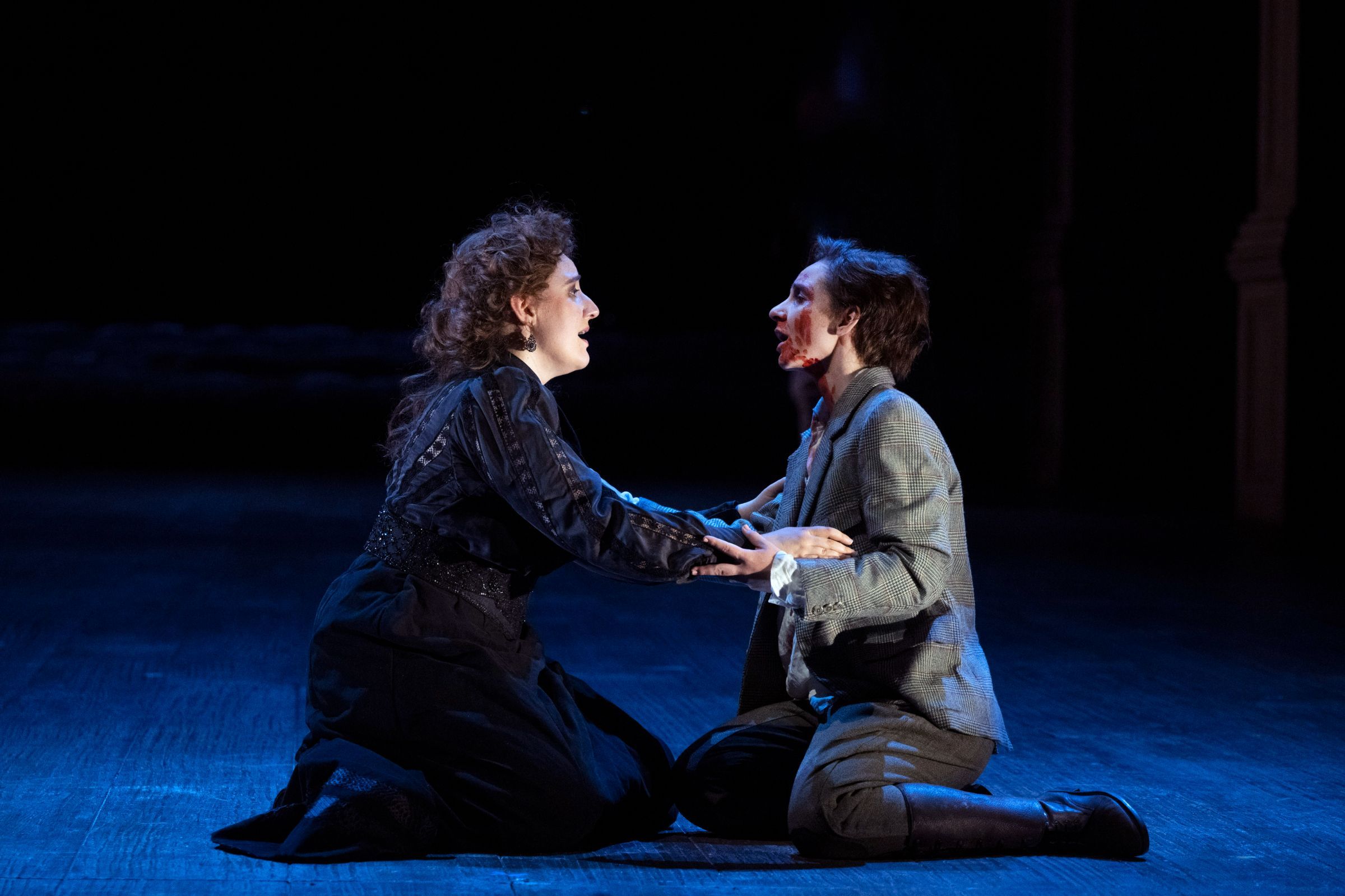 Beth Taylor (Cornelia) and Svetlina Stoyanova (Sesto) &copy; Glyndebourne Productions Ltd. Photo: Richard Hubert Smith