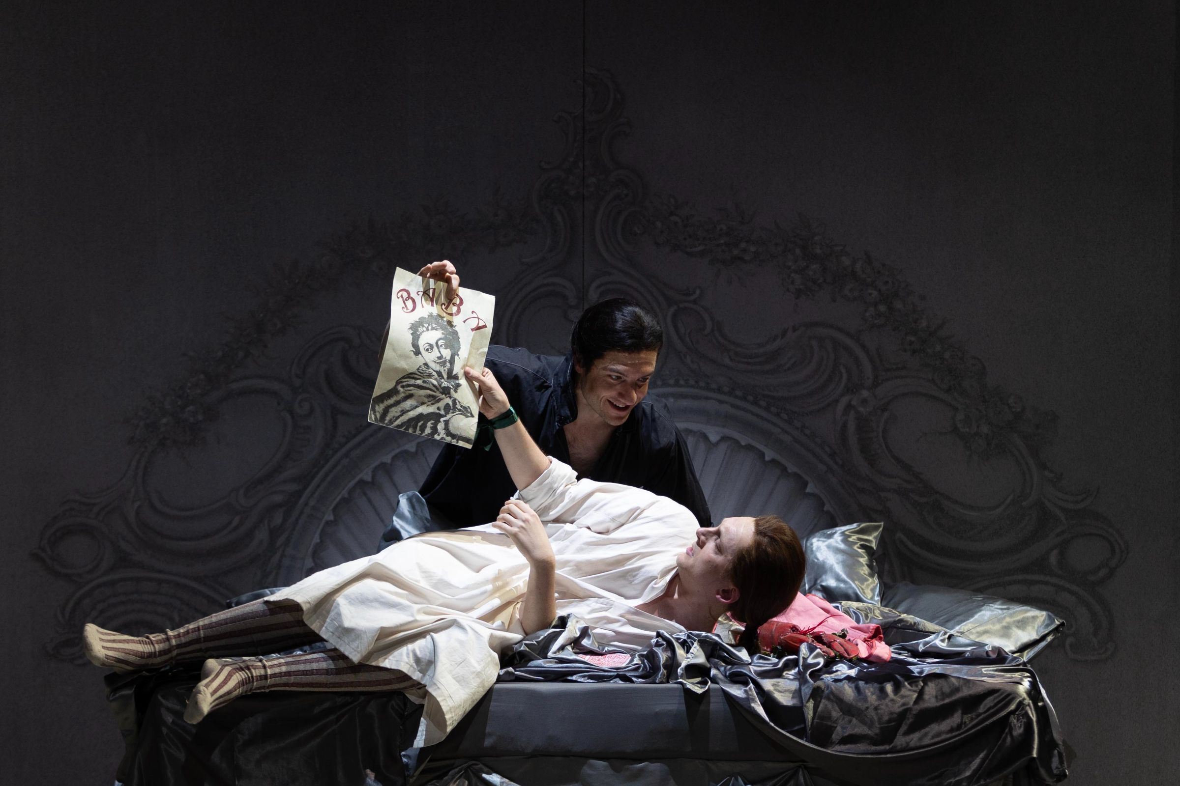 Michael Mofidian (Nick Shadow) and Adam Temple-Smith (Tom Rakewell) &copy; Craig Fuller