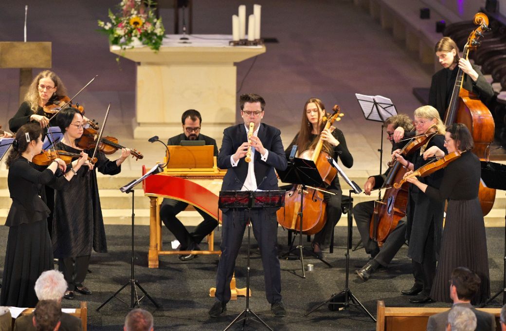 Max Volbers mit Concerto Köln © Susanne Schulte