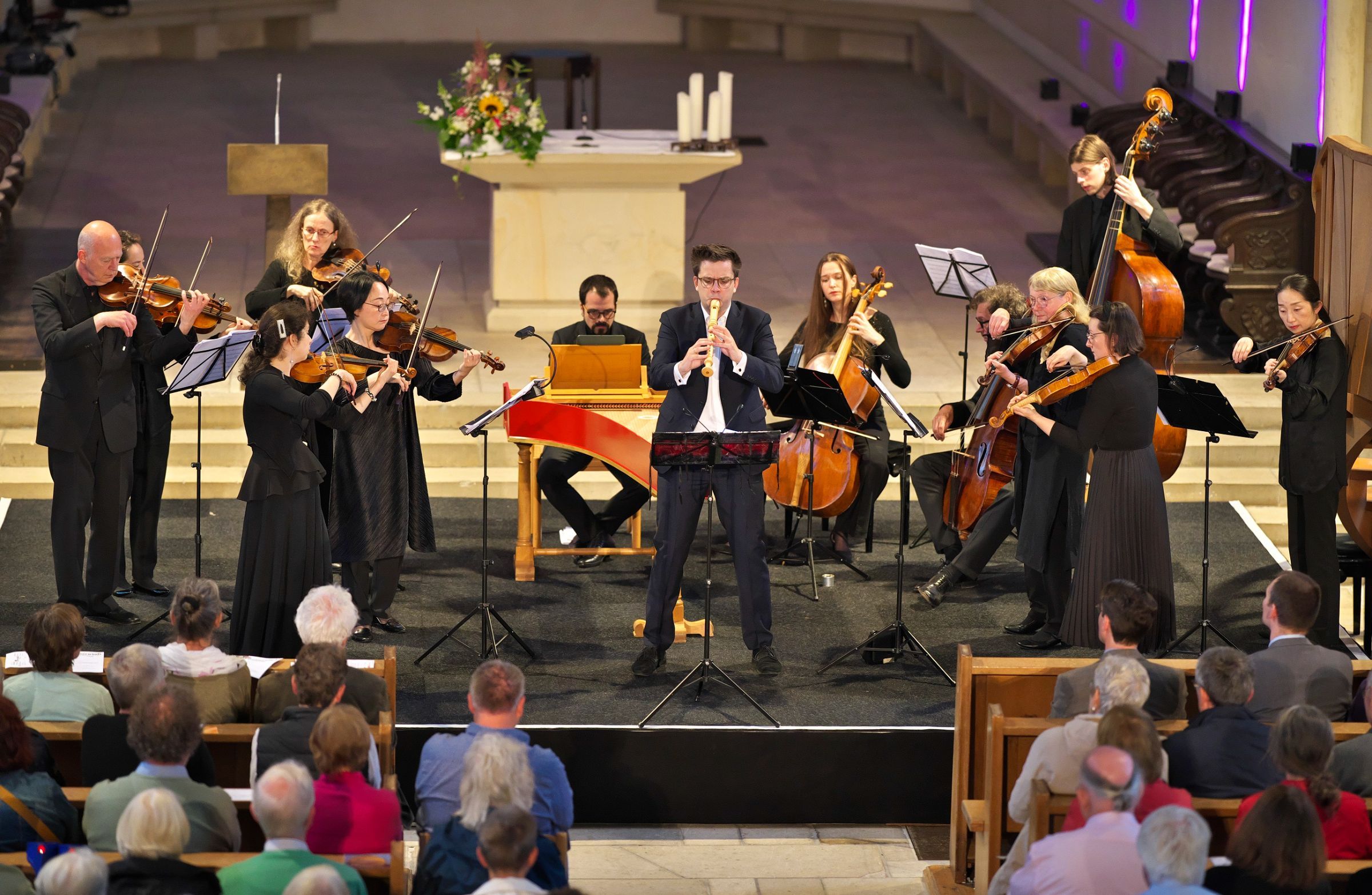 Max Volbers mit Concerto Köln © Susanne Schulte