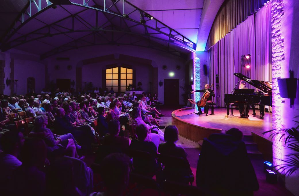 Xavier Phillips et Cédric Tiberghien aux Flâneries musicales de Reims © Romu Ducros