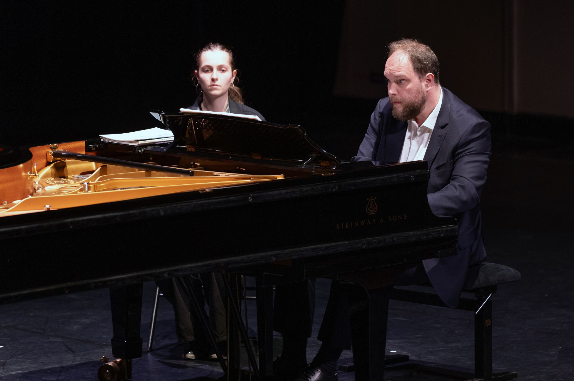 Jonas Vitaud aux Flâneries musicales de Reims &copy; Alain Hatat