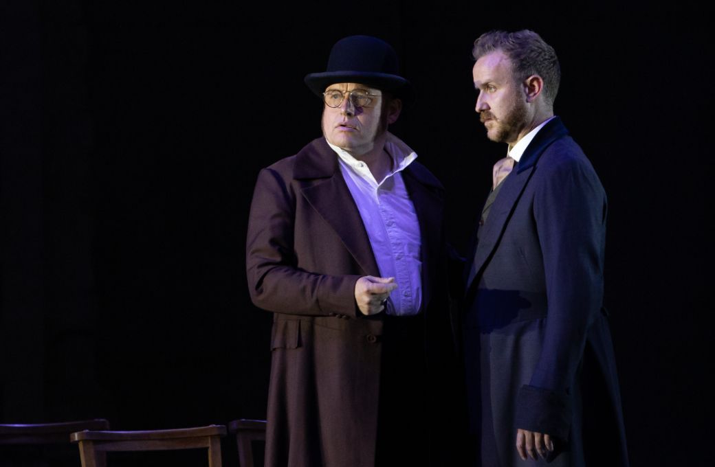 Peter Auty (Edgar) and Julien Van Mellaerts (Frank) © Ali Wright