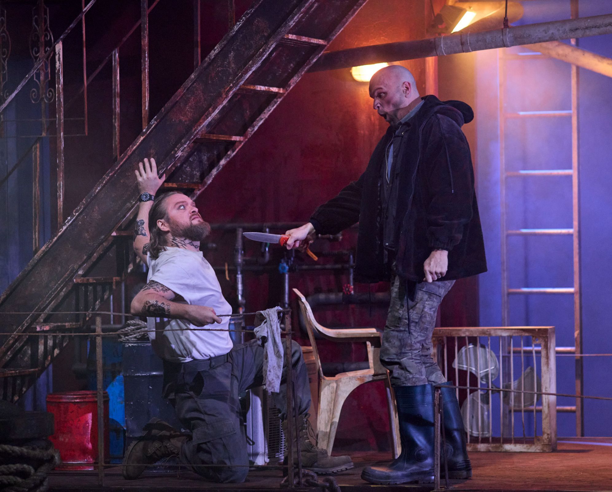 Viktor Antipenko (Luigi) and Simon Meadows (Michele) &copy; Keith Saunders