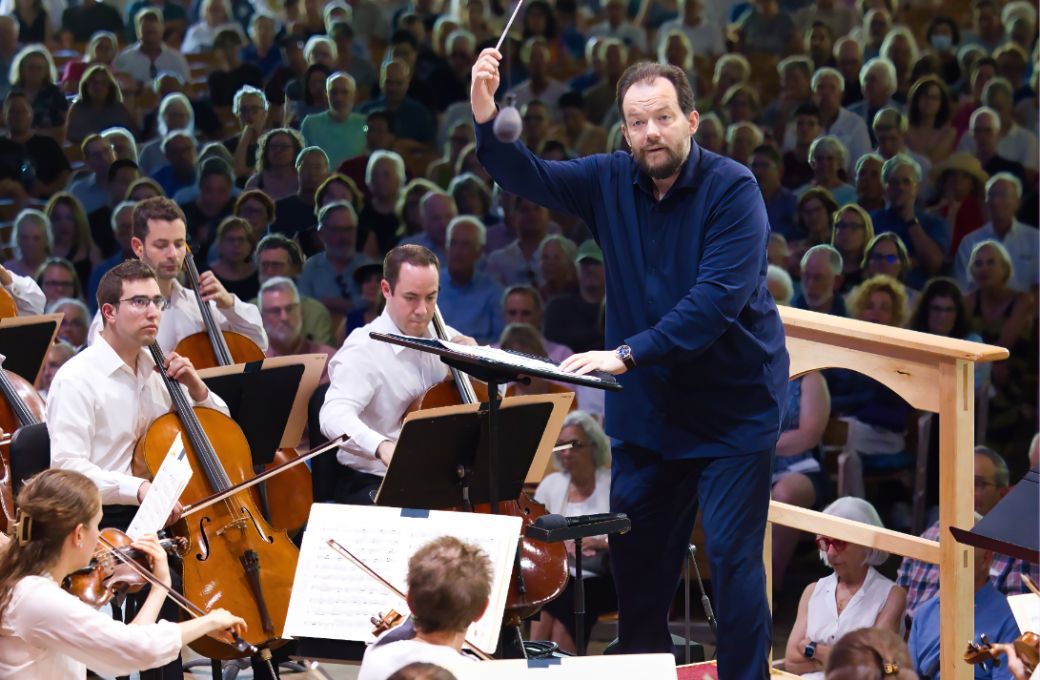 Andris Nelsons conducts the Boston Symphony Orchestra © Hilary Scott, courtesy of the BSO