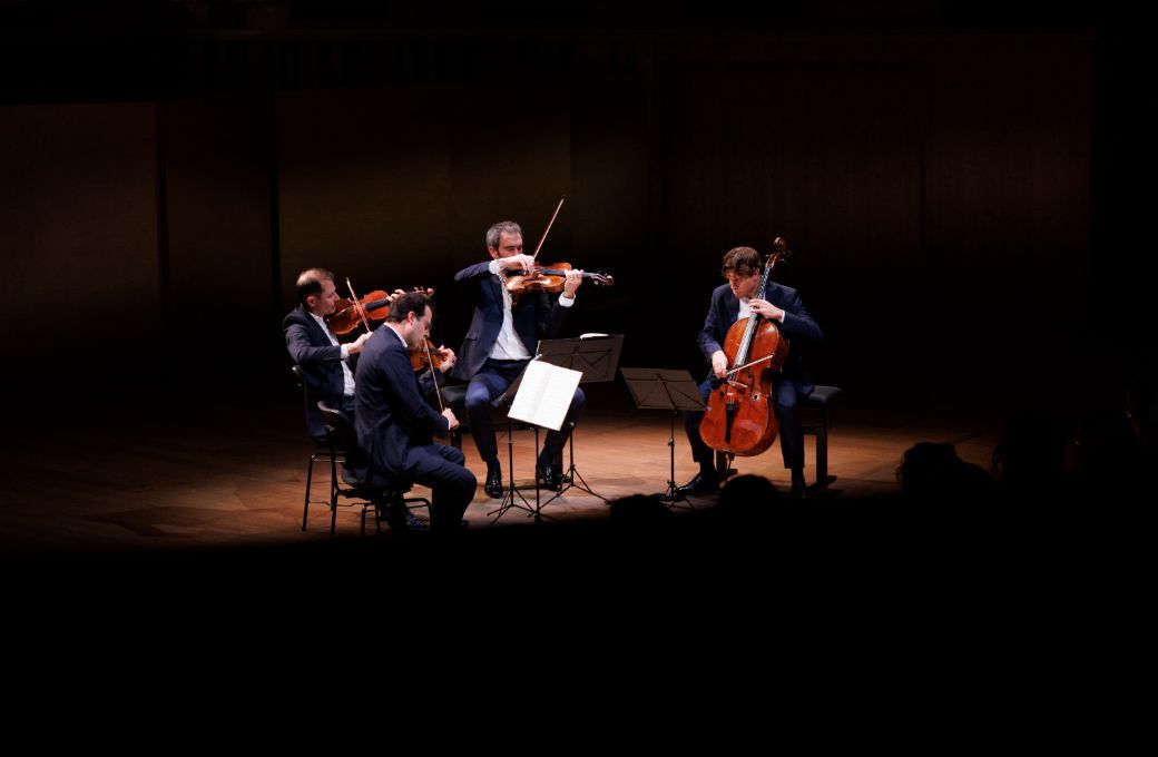 Le Quatuor Modigliani aux Rencontres Musicales d'Évian © Matthieu Joffres