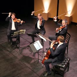 Le Quatuor Modigliani à Colmar © FIC - Bertrand Schmitt