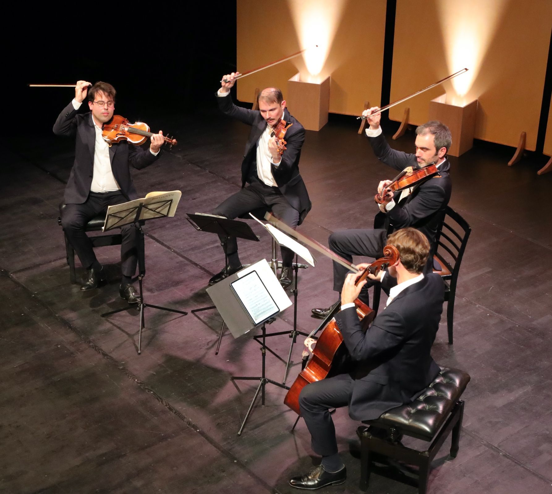 Le Quatuor Modigliani à Colmar © FIC - Bertrand Schmitt