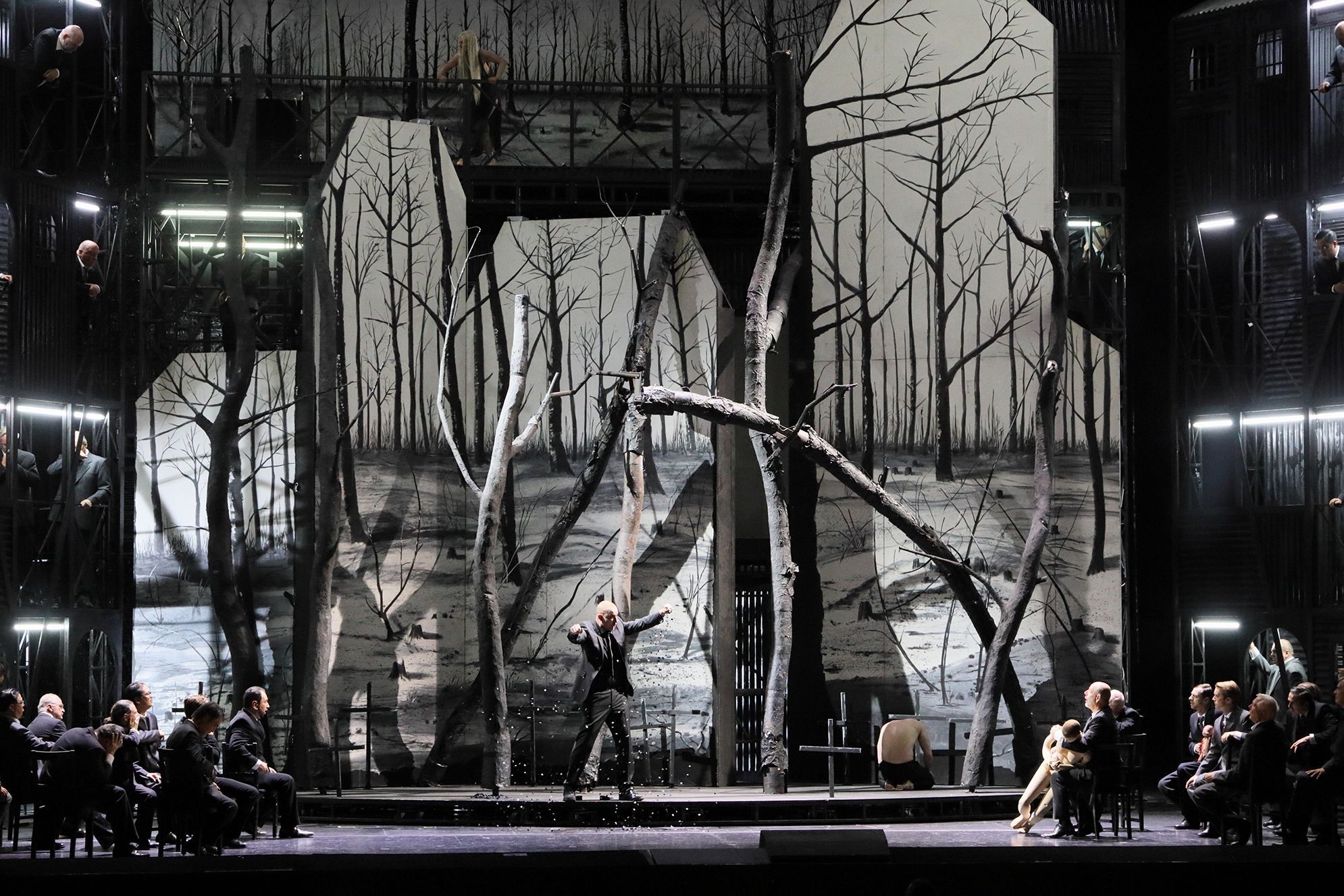 <i>Il trovatore</i> at Munich Opera Festival 2024 © Wilfred Hösl