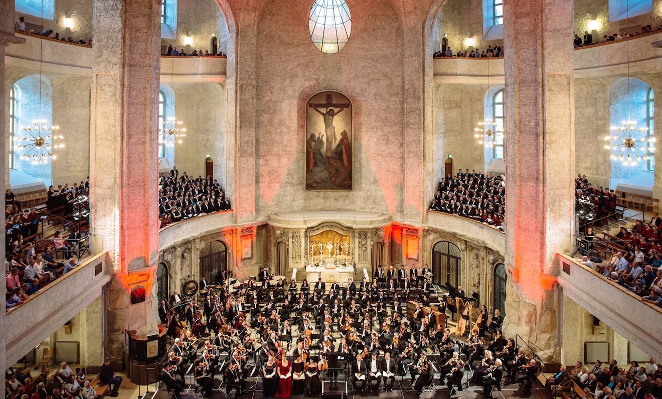 Festival performance at Dresden Kreuzkirche © Oliver Killig