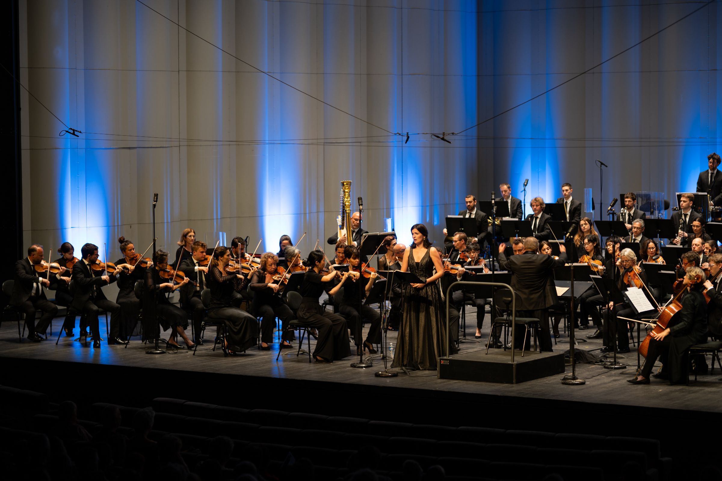 Marianne Crebassa et l'Orchestre Philharmonique de Radio France © Nicolas Mathieu