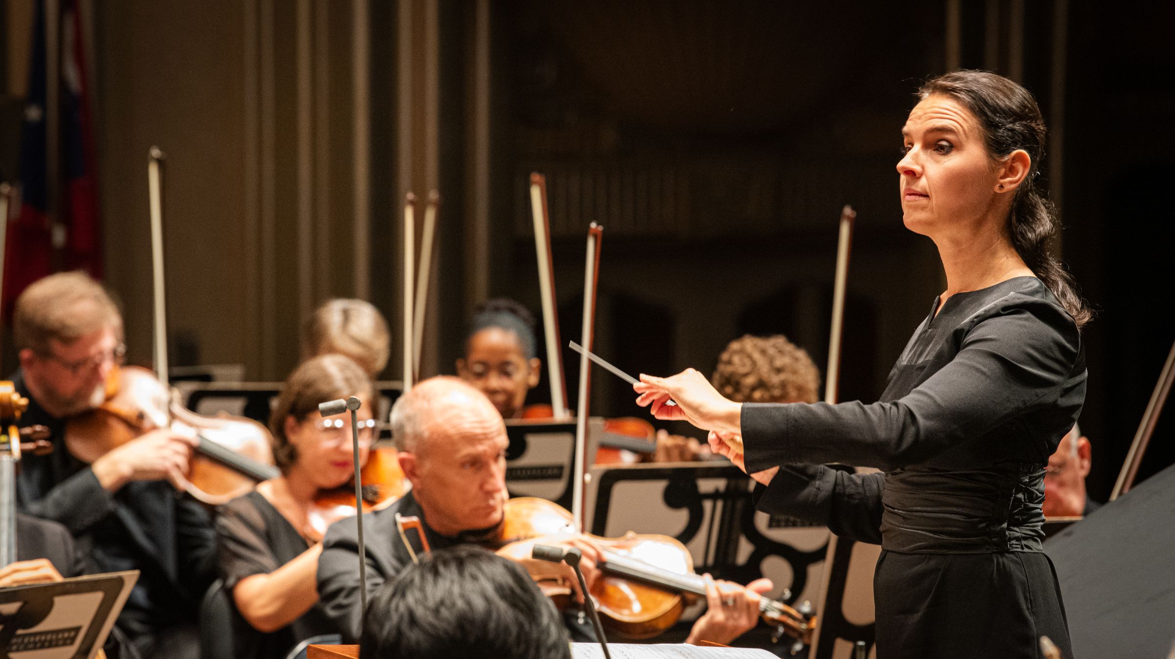 Oksana Lyniv conducts The Cleveland Orchestra &copy; Aireonna McCall-Dubé, courtesy of The Cleveland Orchestra