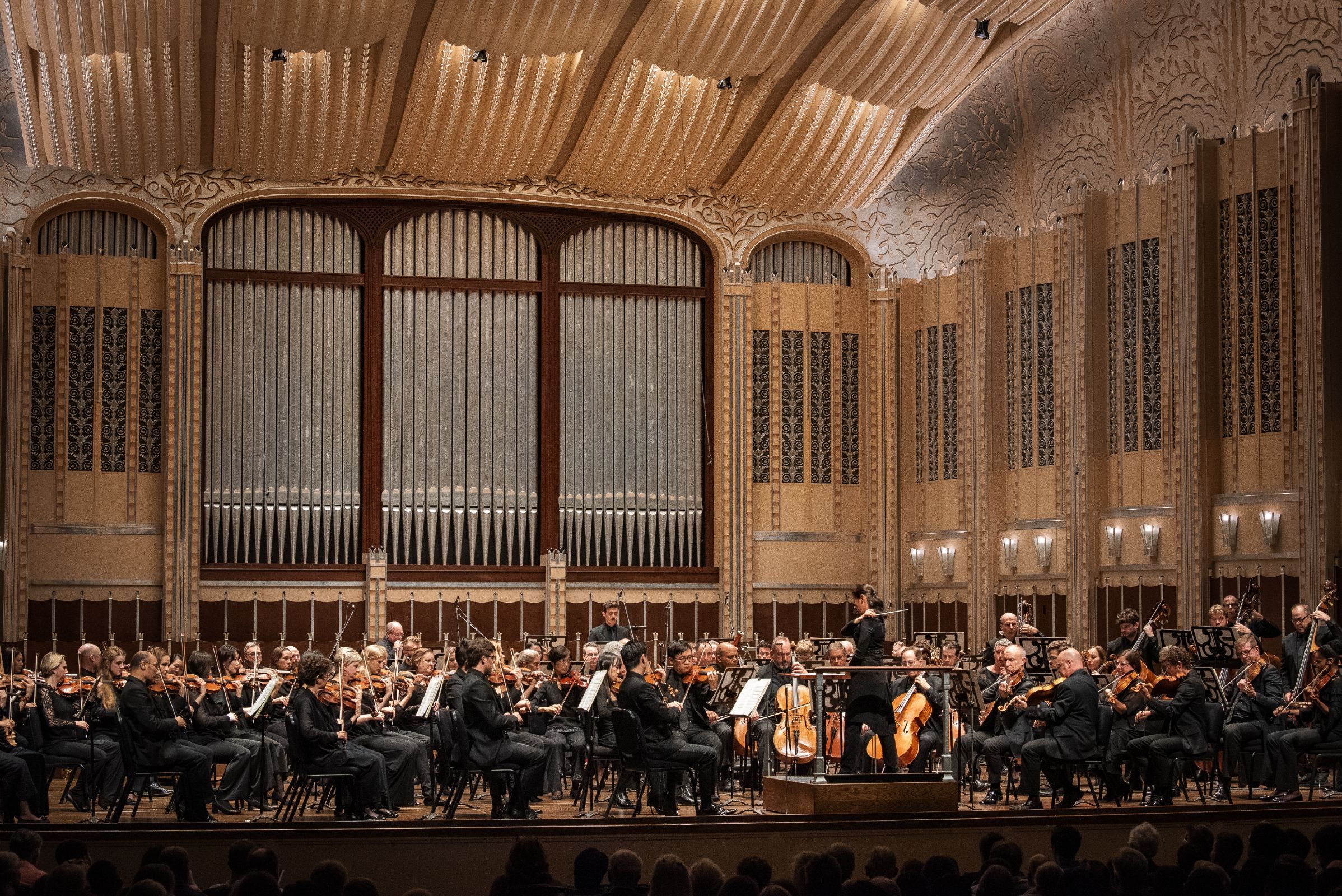 Oksana Lyniv conducts The Cleveland Orchestra &copy; Aireonna McCall-Dubé, courtesy of The Cleveland Orchestra