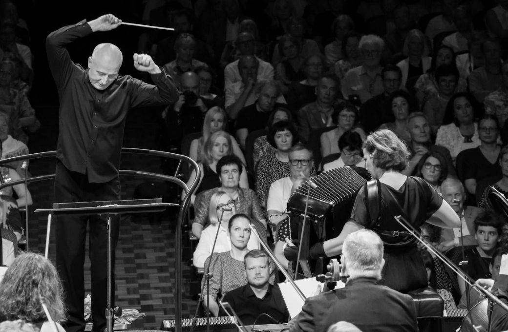 Paavo Järvi and Ksenija Sidorova &copy; Tõiv Jõul