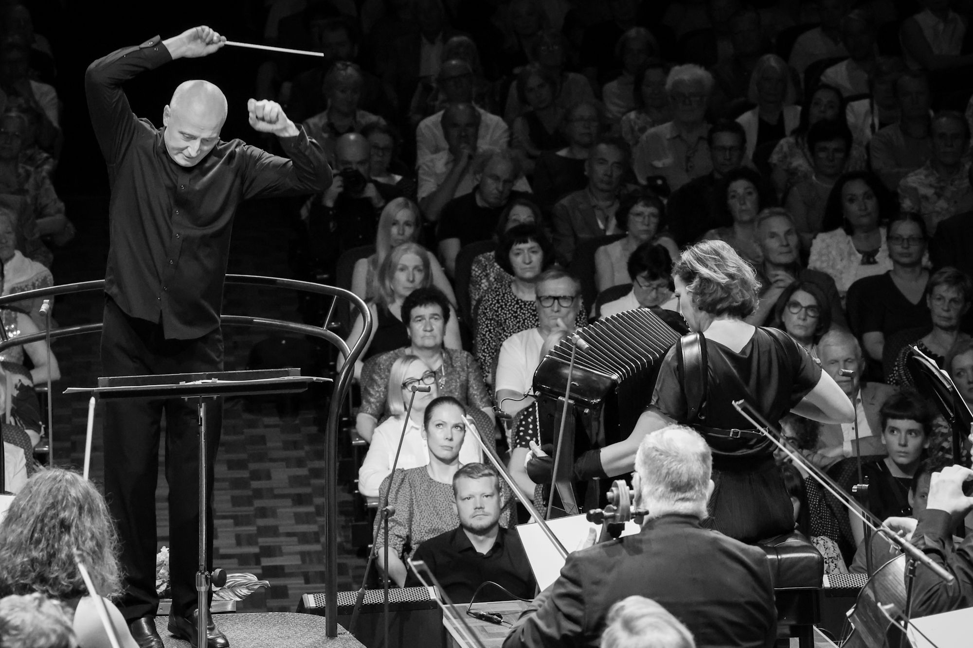 Paavo Järvi and Ksenija Sidorova © Tõiv Jõul