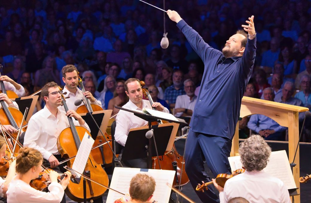 Andris Nelsons conducts the Boston Symphony Orchestra &copy; Hilary Scott