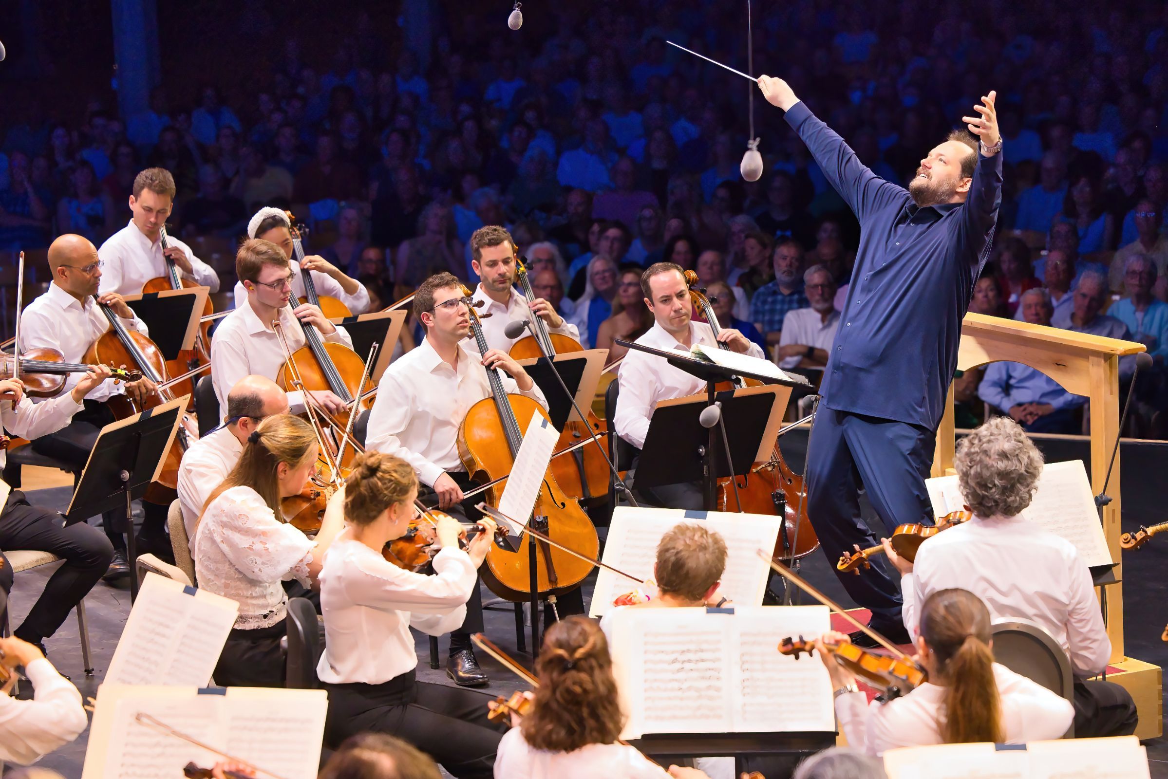 Andris Nelsons conducts the Boston Symphony Orchestra &copy; Hilary Scott