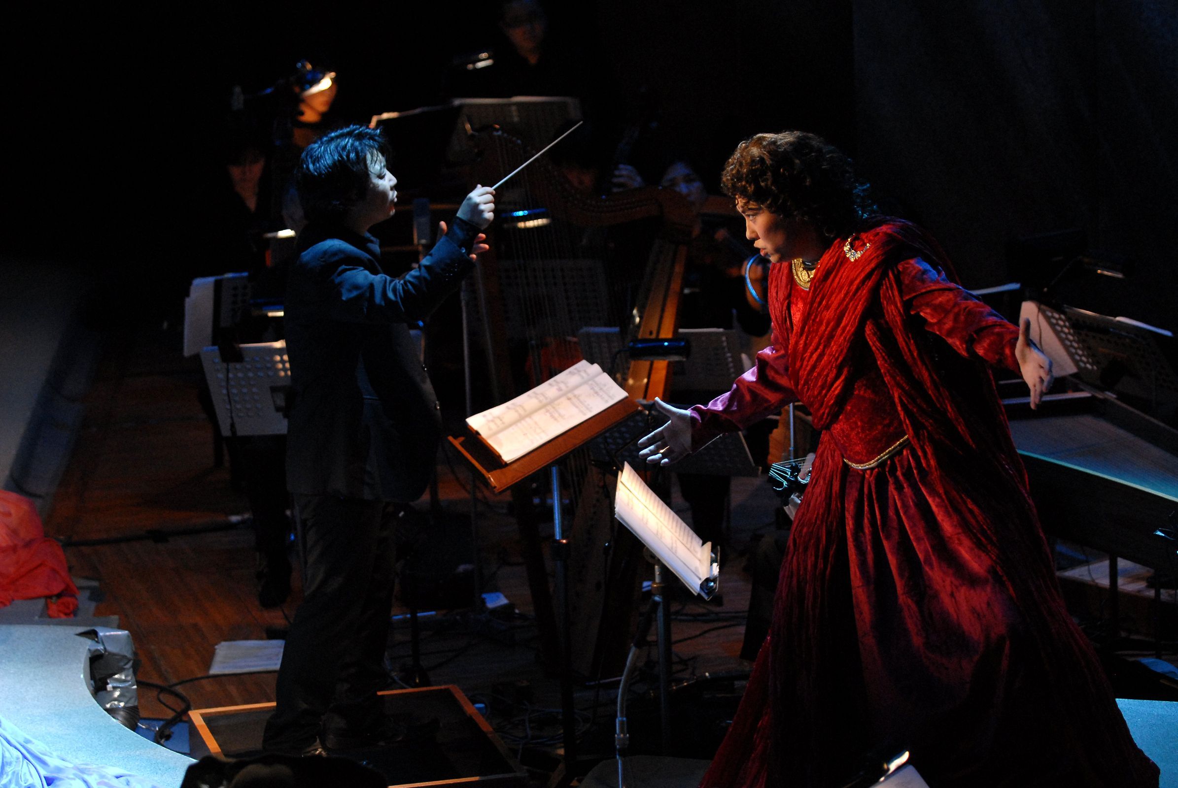 Hamada conducts Monteverdi’s <i>Orfeo</i> &copy; S. Aoyogi