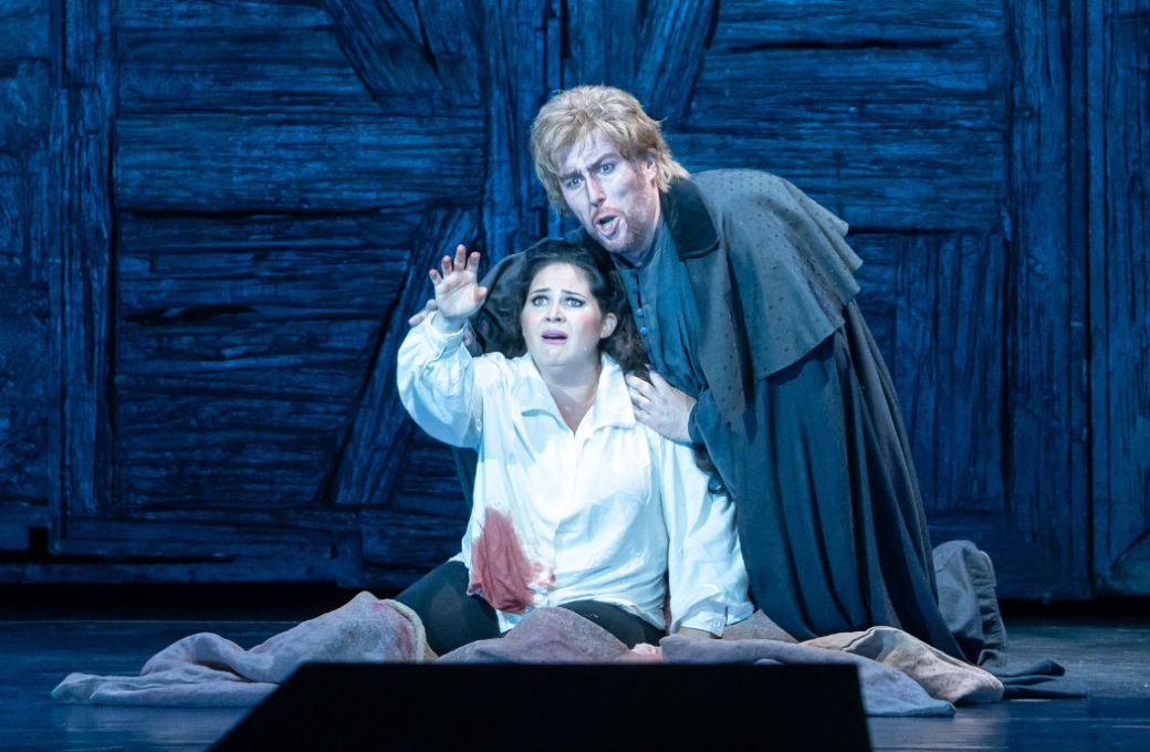 Zita Szemere (Gilda) and Attila M&oacute;kus (Rigoletto) &copy; Valter Berecz | Hungarian State Opera