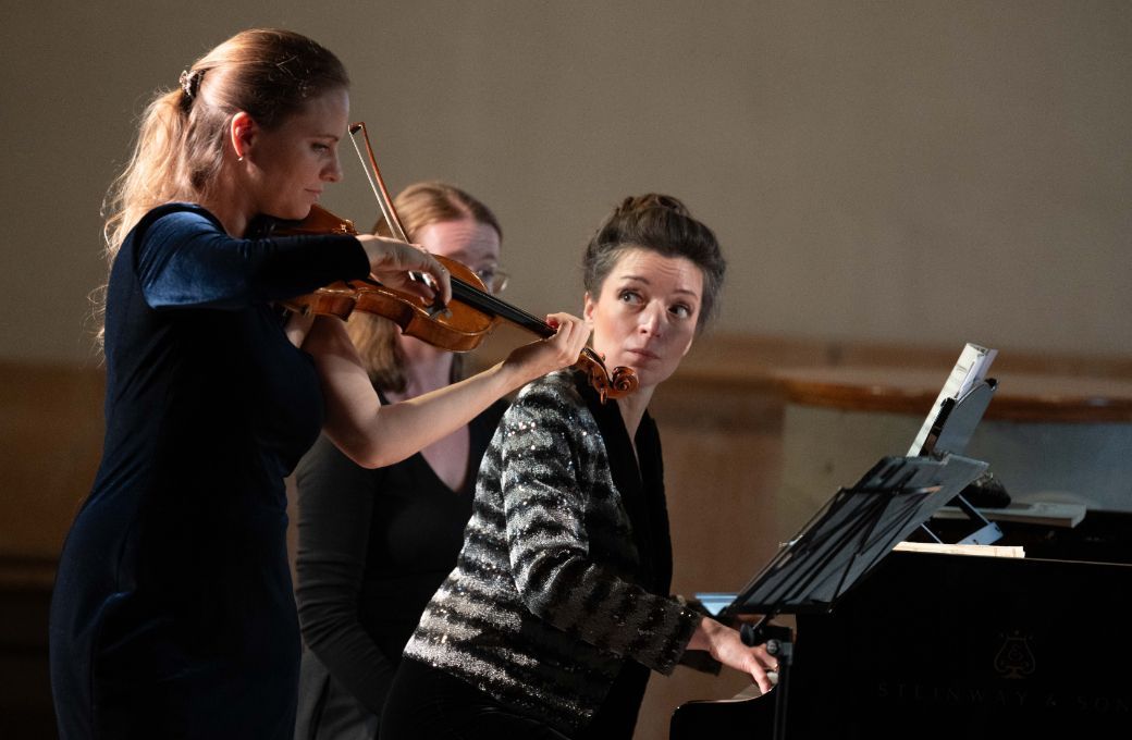 Julia Fischer und Yulianna Avdeeva &copy; Raphael Faux