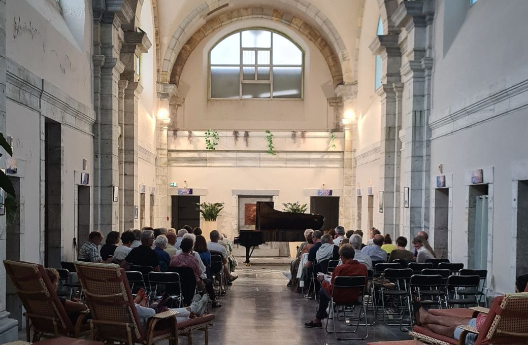 Les Thermes de Barèges, avant le récital de Diana Cooper © Thibault d'Hauthuille