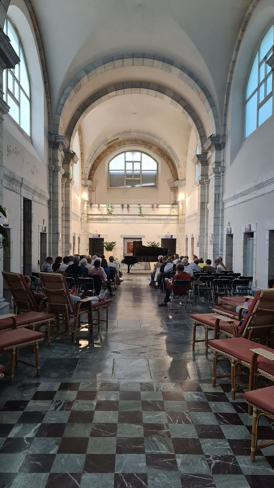Les Thermes de Barèges, avant le récital de Diana Cooper &copy; Thibault d'Hauthuille