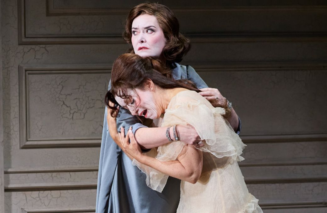 Catherine Carby (Gertrude) and Lorina Gore (Ophelia) &copy; Keith Saunders