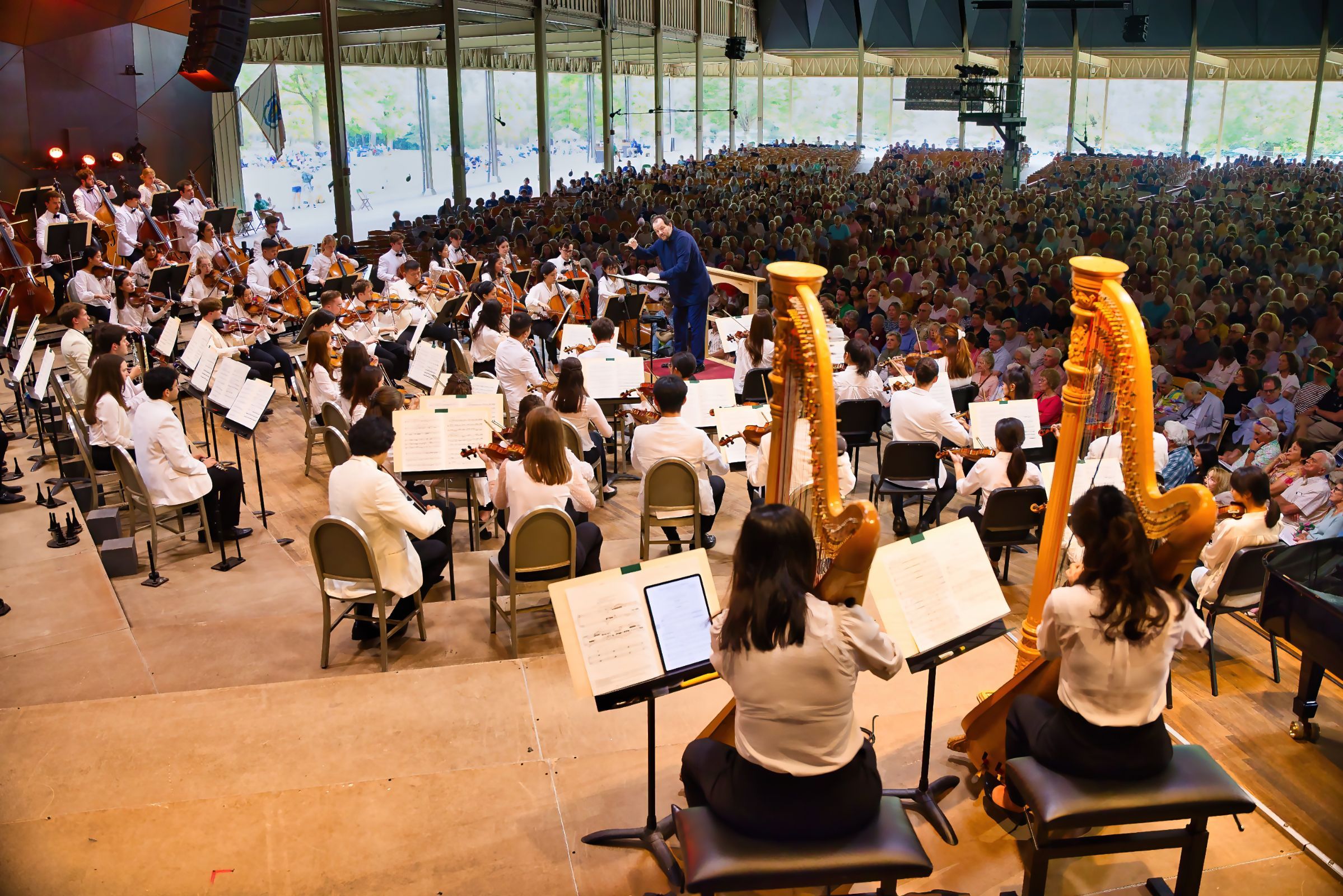 The Tanglewood Music Center Orchestra &copy; Hilary Scott, courtesy of the BSO