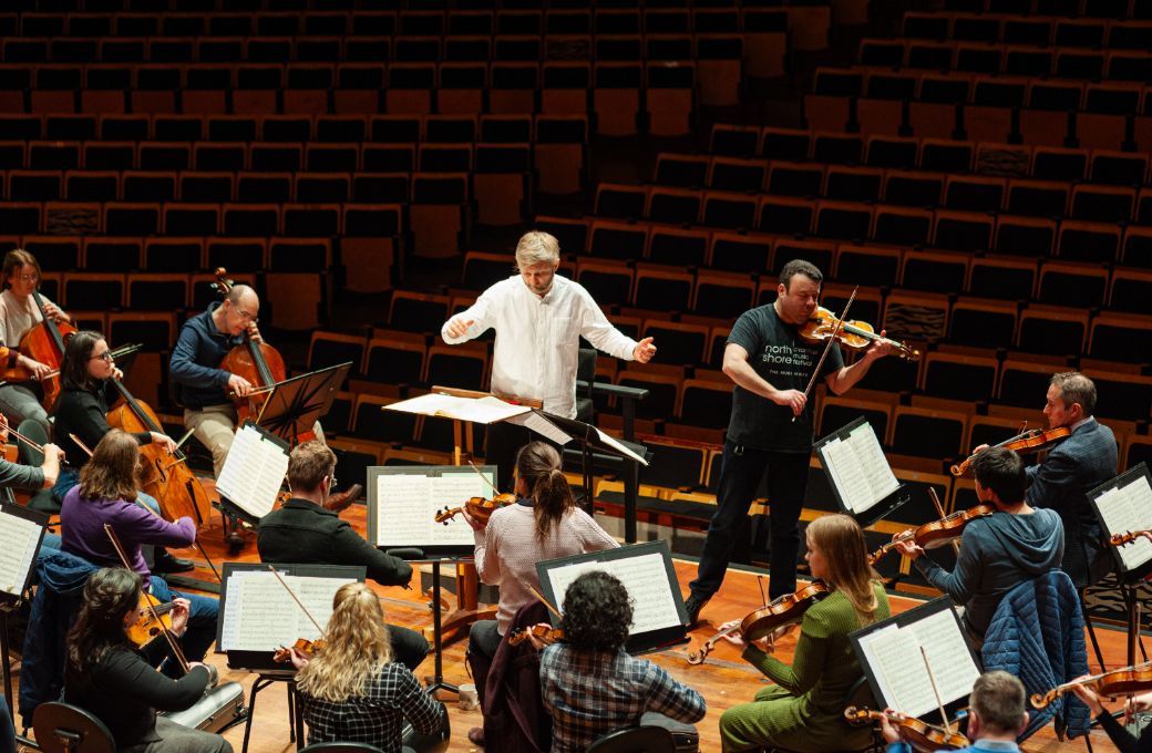 Bournemouth Symphony Orchestra in rehearsal &copy; Bournemouth Symphony Orchestra
