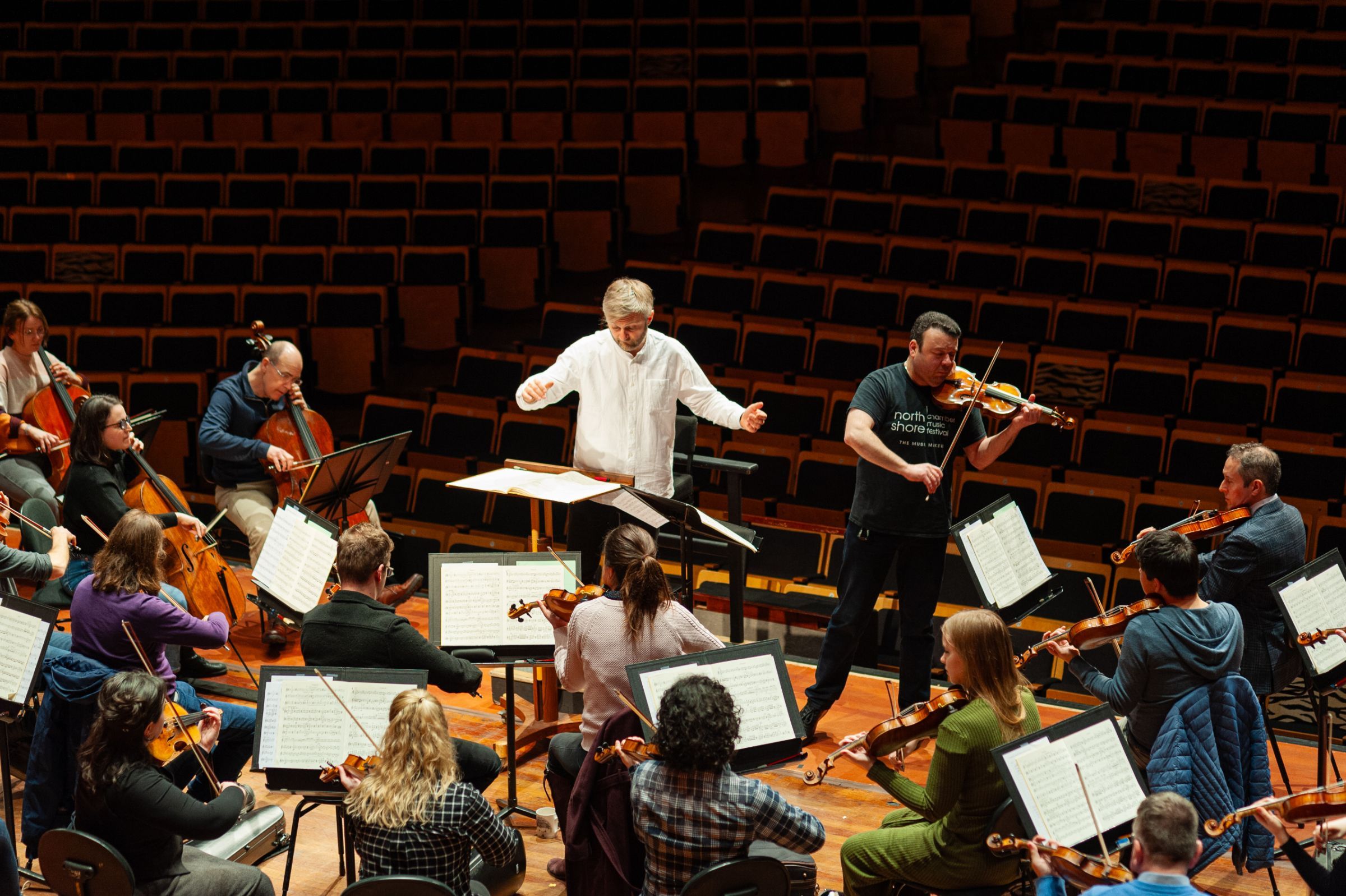 Bournemouth Symphony Orchestra in rehearsal © Bournemouth Symphony Orchestra