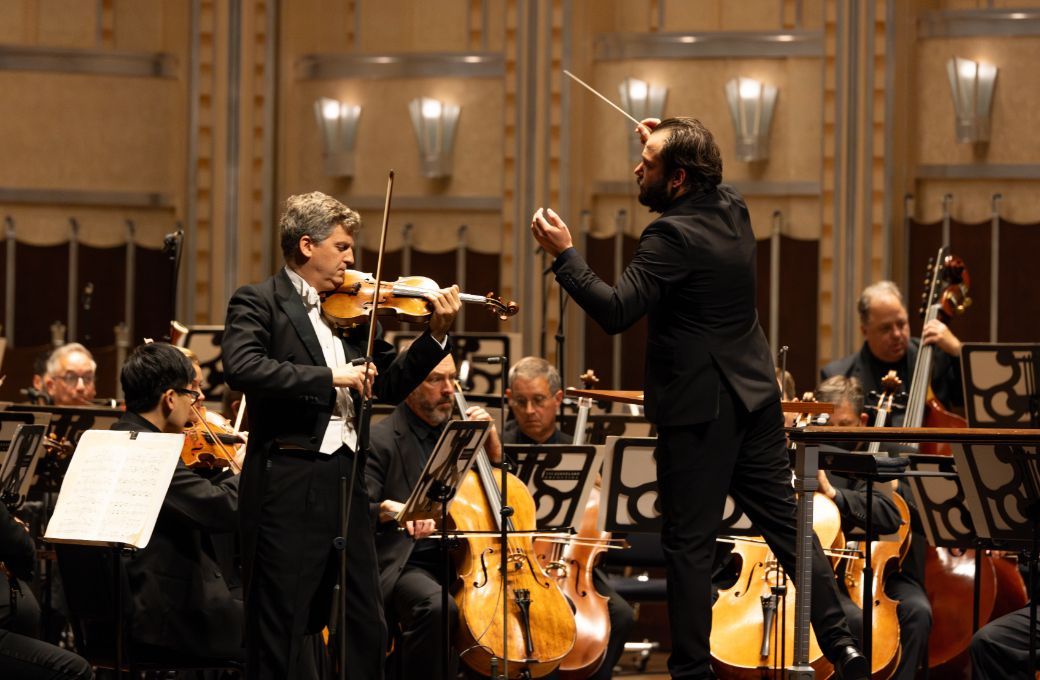 James Ehnes, Petr Popelka &copy; The Cleveland Orchestra | Kevin Libal