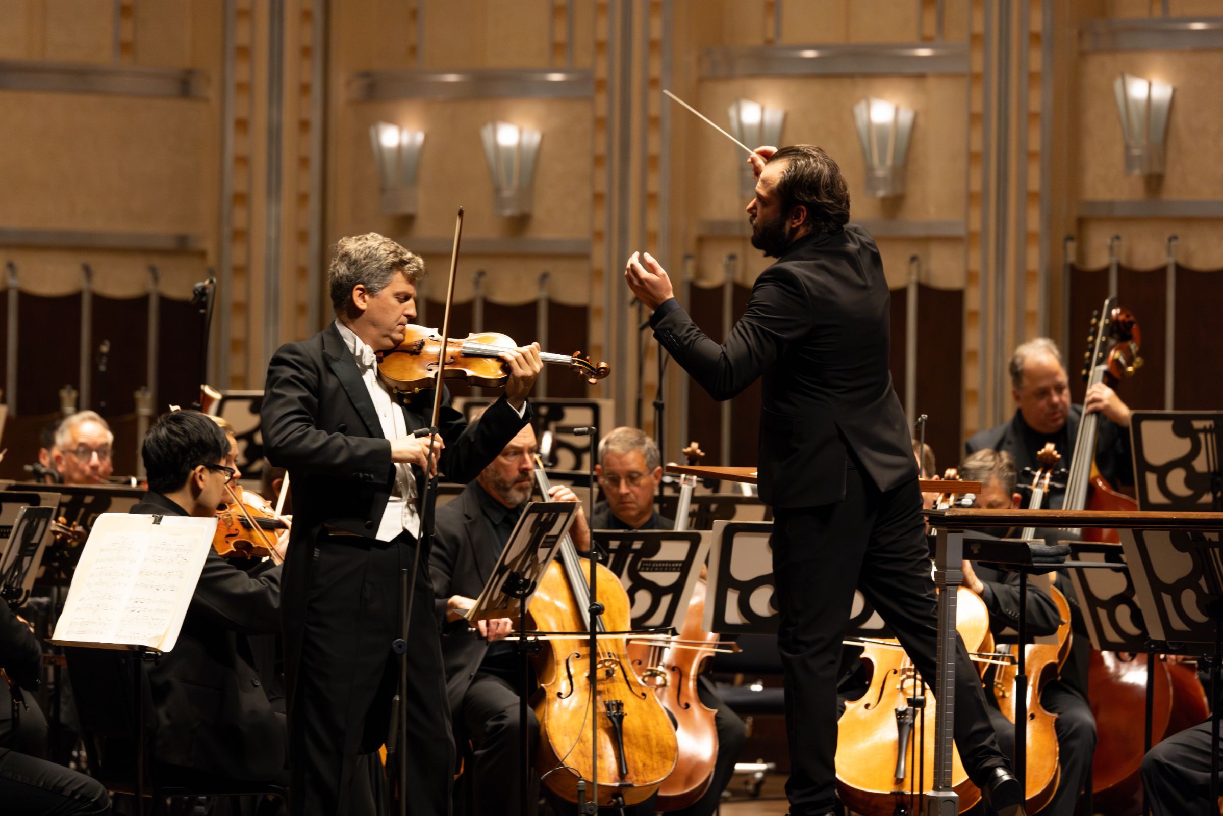 James Ehnes, Petr Popelka &copy; The Cleveland Orchestra | Kevin Libal